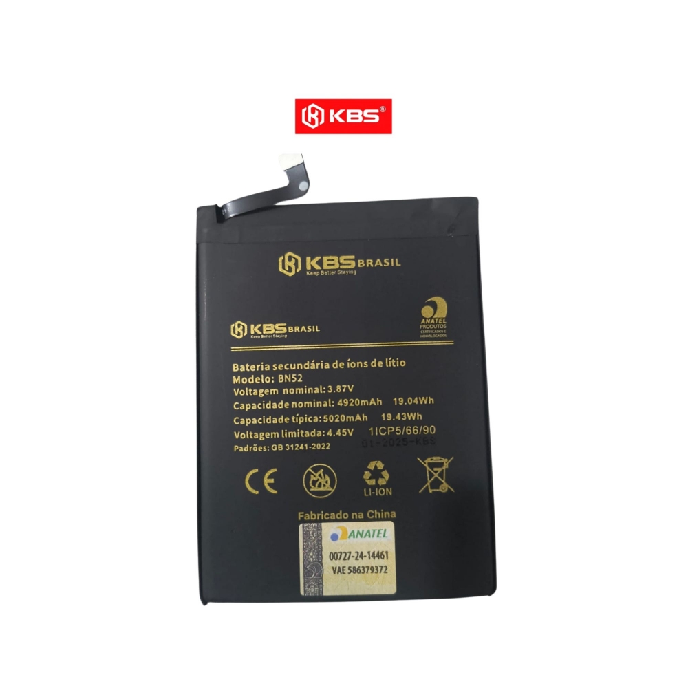Bateria Redmi Note 9 Pro Xiaomi BN52